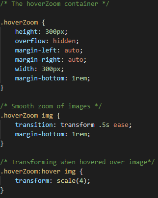 code for css